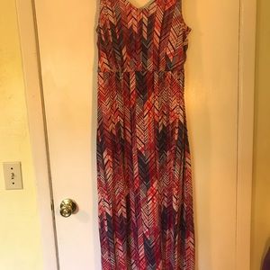 Faded Glory tank maxi dress